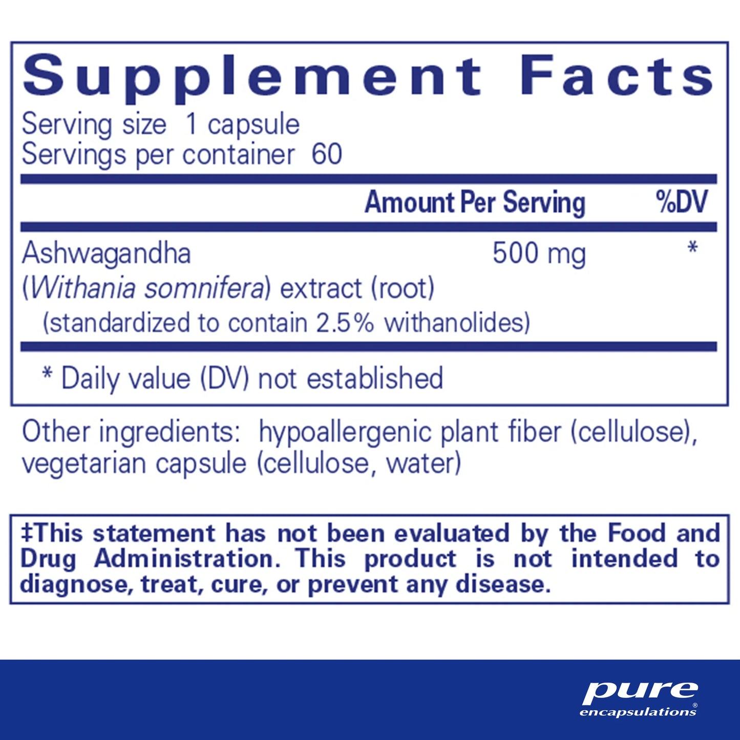 Ashwagandha 60ct