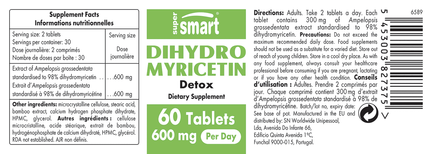 Dihydromyricetin 60 tablets