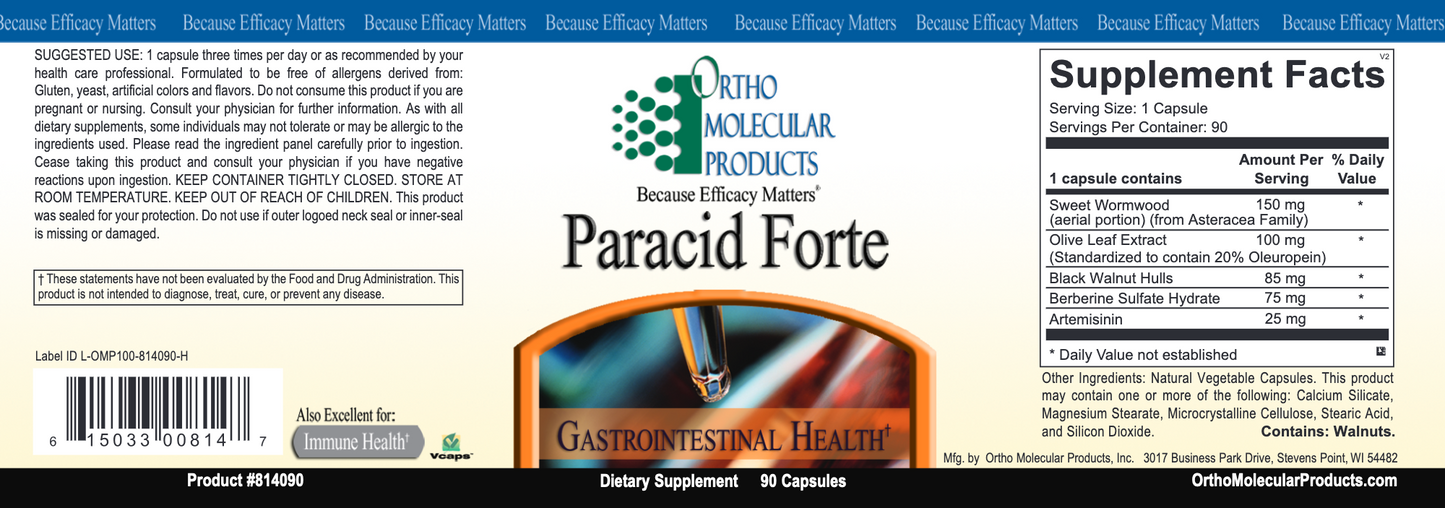 Paracid Forte 90 caps