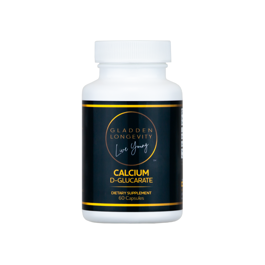 A supplement containing calcium and D-glucaric acid, commonly used for detoxification and supporting liver function. It helps to reduce the levels of toxins and estrogens in the body by promoting the natural detoxification processes. Typically found in tablet or capsule form.