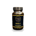 Drive-M supplement bottle, a powerful formula designed to support male vitality, energy, and overall performance with natural ingredients.