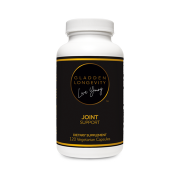Joint Support supplement bottle, designed to promote joint health, flexibility, and comfort with a blend of natural ingredients like glucosamine and chondroitin.