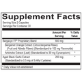Supplement facts for Liver Support Pro, a dietary supplement for liver detox and overall wellness.