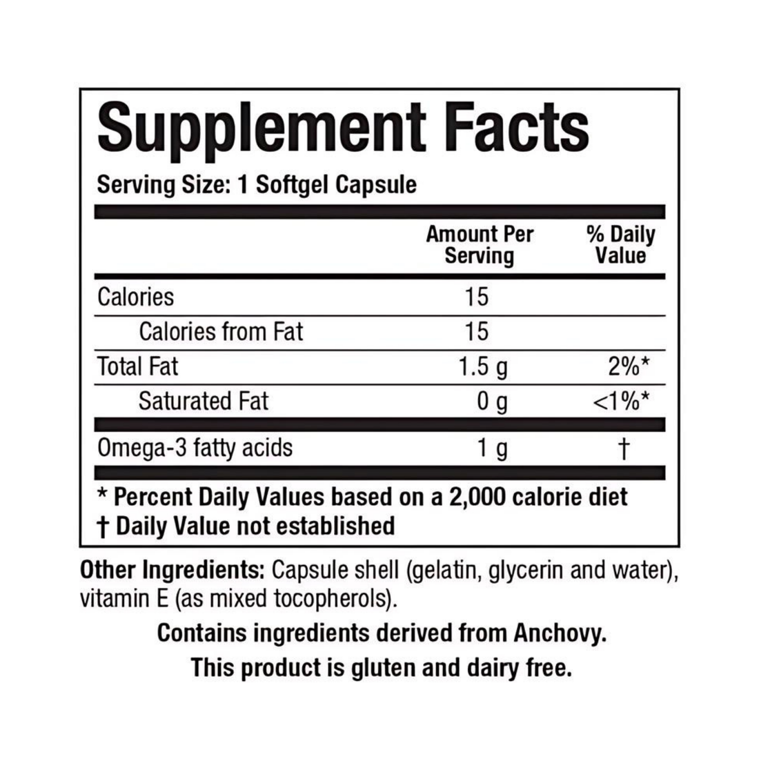 Omega Pro 1000 90 softgels