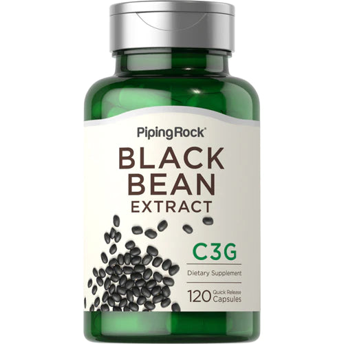 Black Bean Extract C3G, 120 Quick Release Capsules
