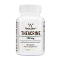 Theacrine 100 mg capsules, 60 count, designed for energy and focus support, featuring slow tolerance buildup compared to caffeine, enhancing motivation and concentration.