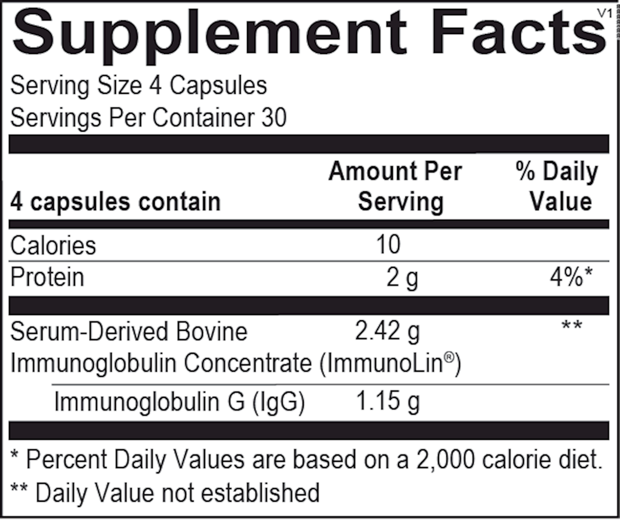 SBI Protect 120 capsules, a dairy-free immunoglobulin G supplement supporting gut health and immune system function.