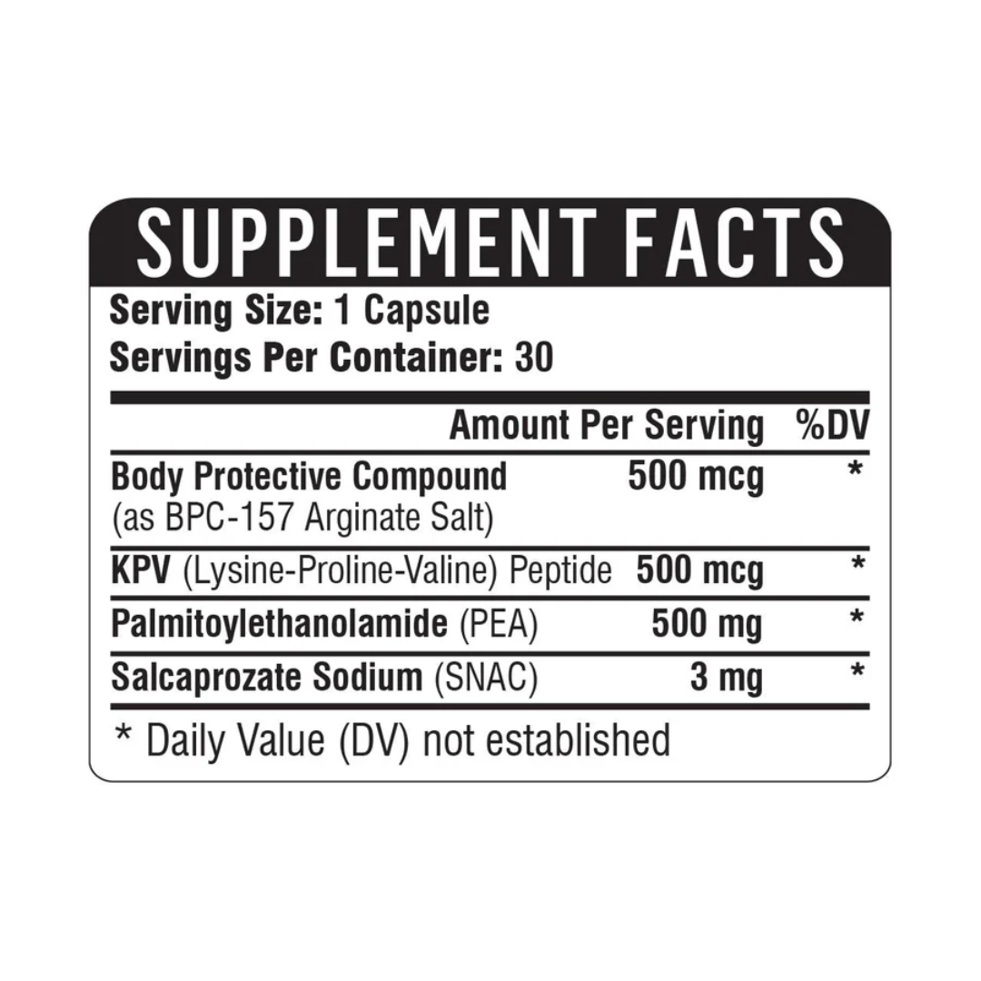 BPC+KPV+PEA 500 Supplement - Enhance Recovery and Wellness