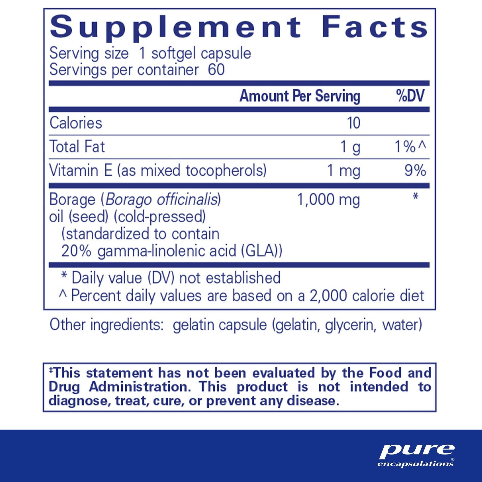 Borage-Oil-Supplement-Facts