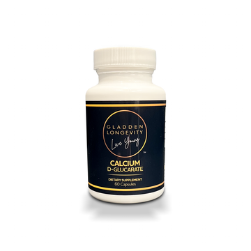 A supplement containing calcium and D-glucaric acid, commonly used for detoxification and supporting liver function. It helps to reduce the levels of toxins and estrogens in the body by promoting the natural detoxification processes. Typically found in tablet or capsule form.