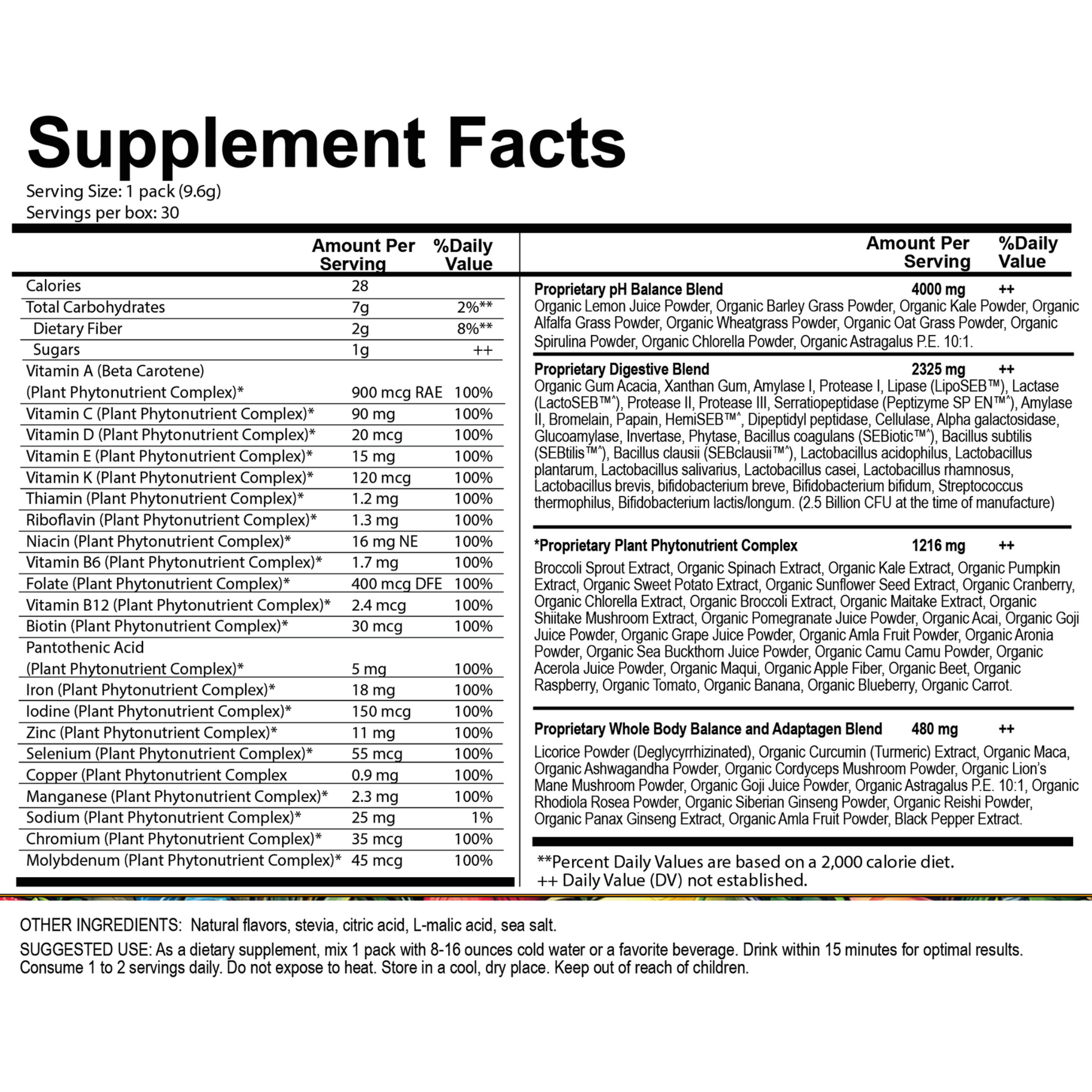 Excellent Complete Supplement Complete Essentials 30pk | Whole Food Vitamin & Mineral Supplement