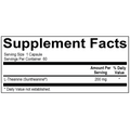 Supplement facts for L-Theanine Pro, a supplement for calmness and cognitive support.