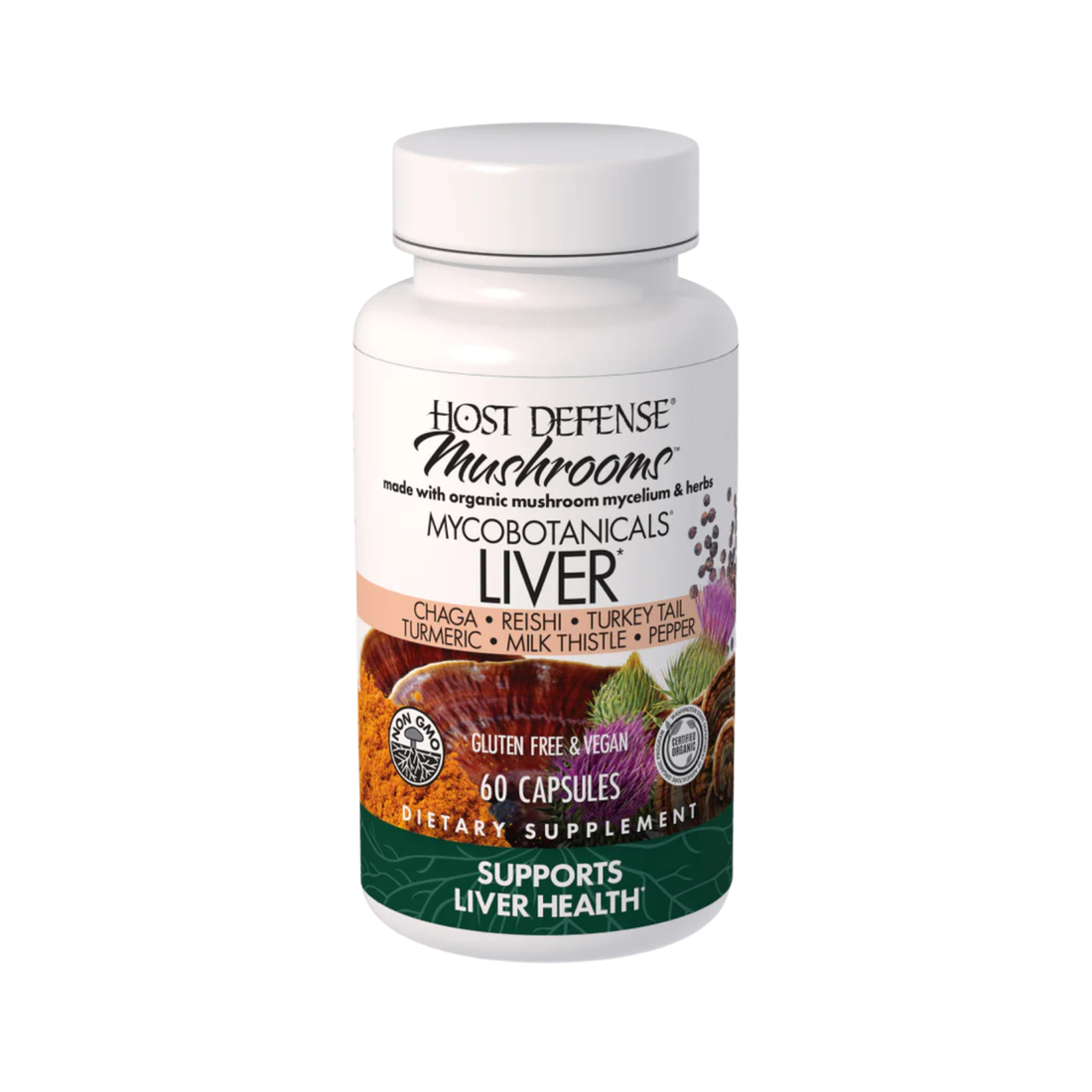 MycoBotanicals Liver 60 vegcaps
