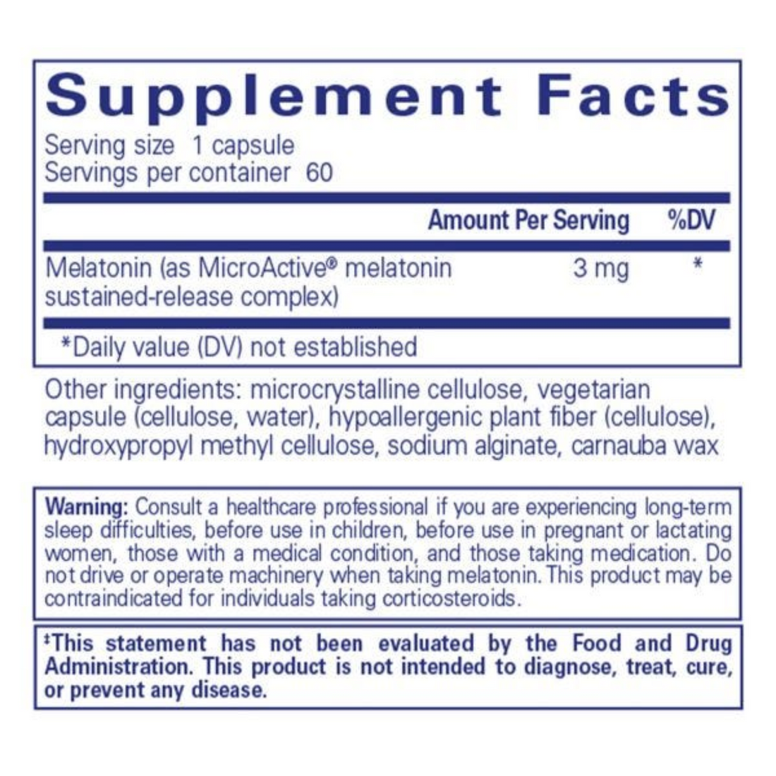 Melatonin-SR supplement bottle, a sustained-release formula designed to promote restful sleep, improve sleep quality, and regulate sleep cycles with melatonin.