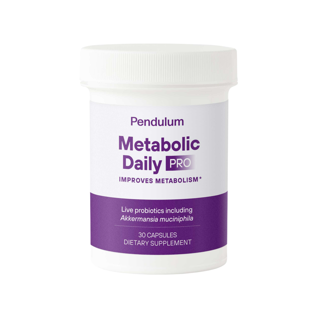 Metabolic Daily Pro 30 caps – daily probiotic supplement for metabolic support and digestive health