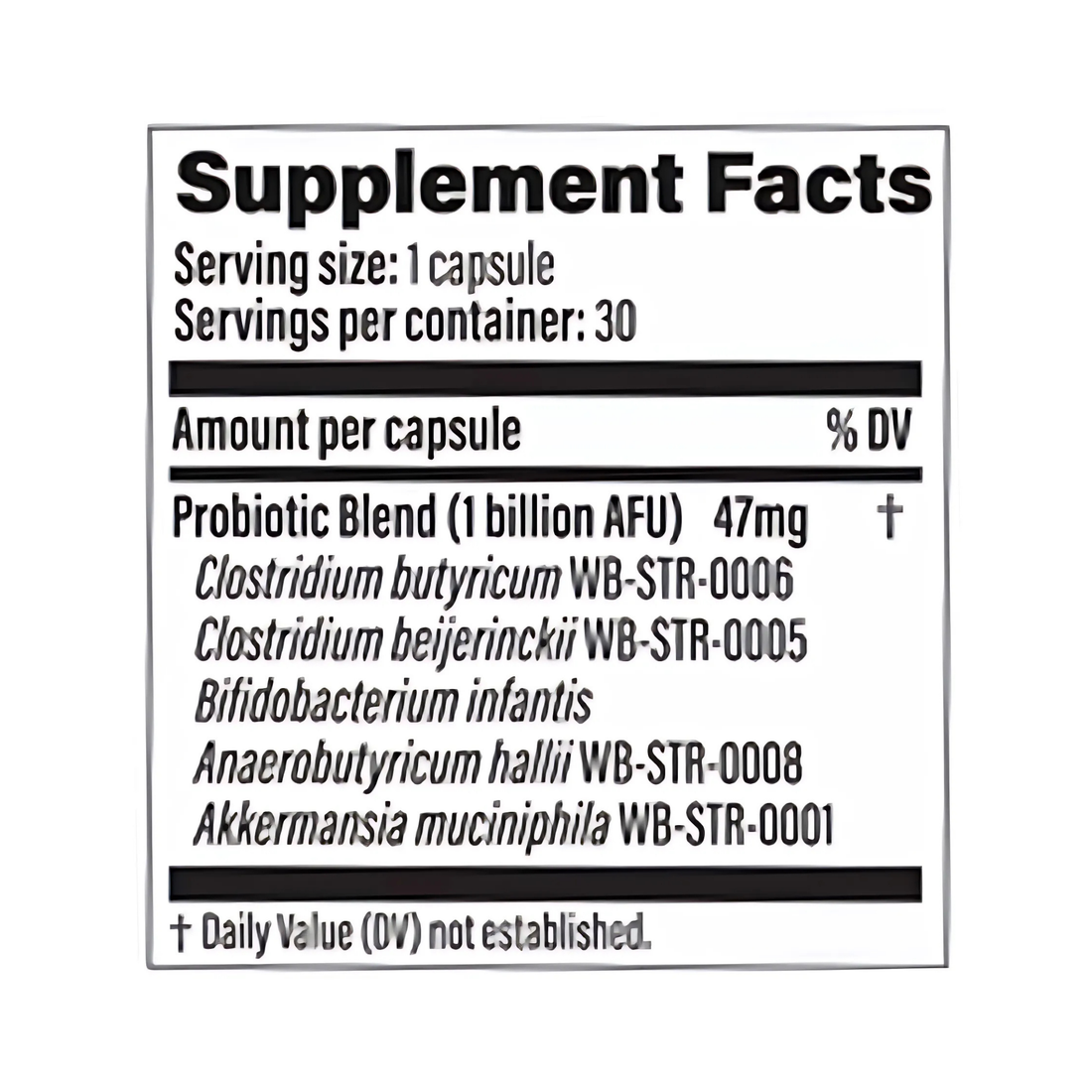Metabolic Daily Pro 30 caps – daily probiotic supplement for metabolic support and digestive health