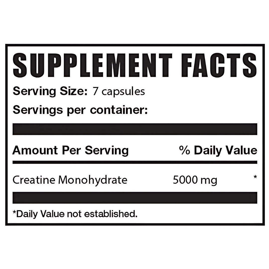 Creatine Monohydrate Powder, a pure and effective supplement for enhancing strength and muscle performance.