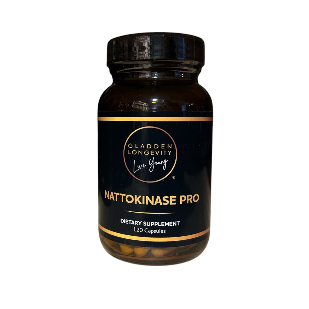 Nattokinase Pro supplement for cardiovascular health and blood circulation support