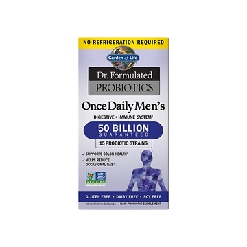 Once Daily Men's Probiotic Supplement 30 Capsules for Digestive and Immune Support