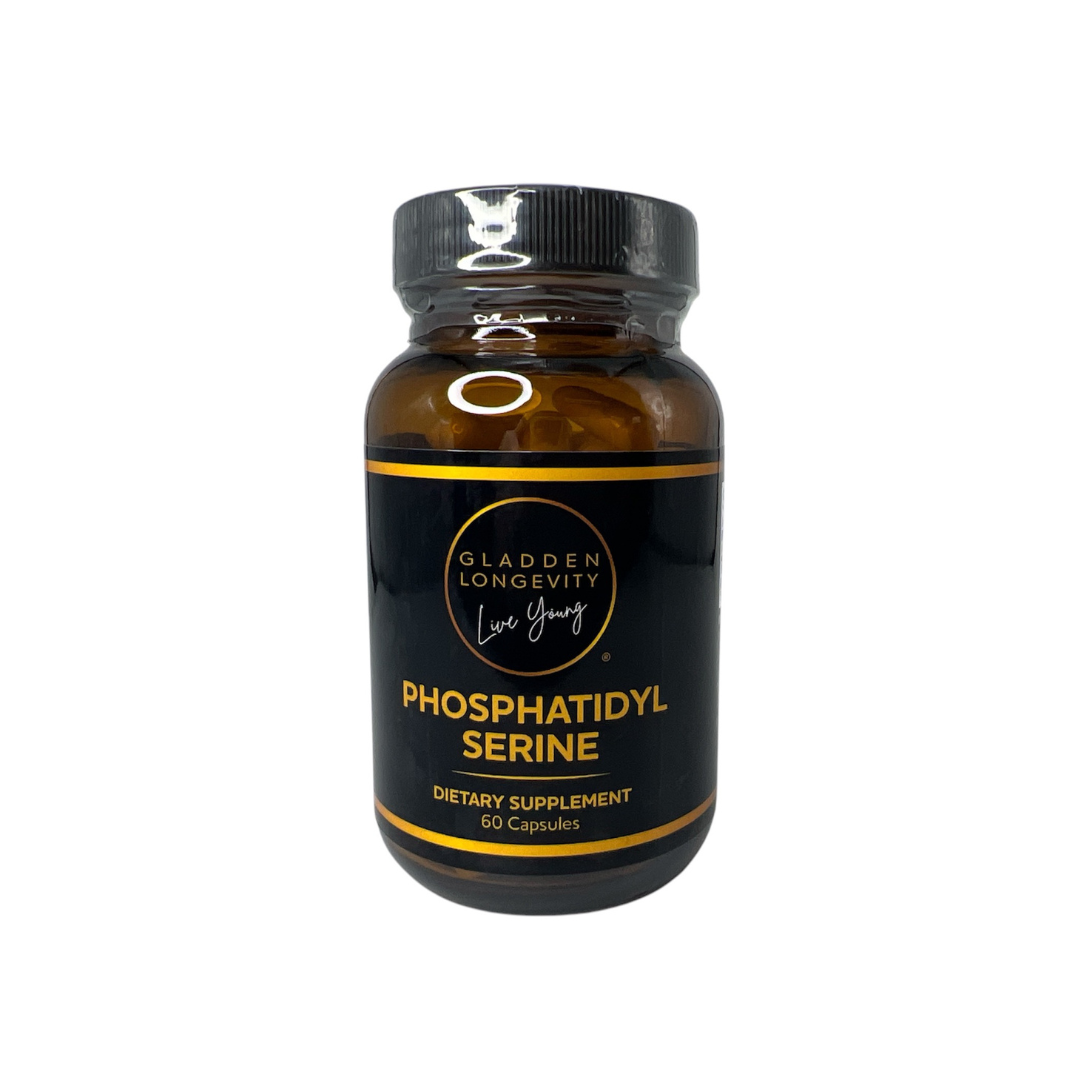 Phosphatidyl Serine supplement for cognitive function, memory support, and mental clarity.