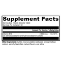 Supplement facts for Rapid Dissolve B12 Boost, a fast-acting B12 supplement for energy and vitality.