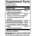 Supplement facts for Renal Synergy, a supplement designed to support kidney function and overall renal health.