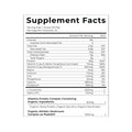 Organic Plant Protein Blend featuring hemp, spirulina, and vanilla pea protein powder. This vegan supplement supports gut health, enhances recovery, and boosts energy with a blend of complete proteins, raw greens, digestive enzymes, and adaptogenic mushrooms. Recommended serving: 1 scoop mixed in cold water or smoothies.