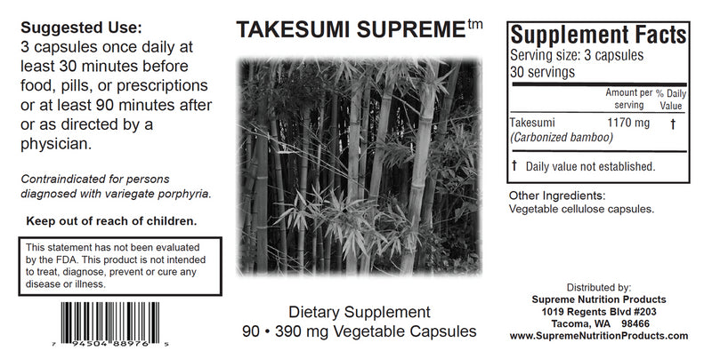 Takesumi Supreme - 90 vegcaps