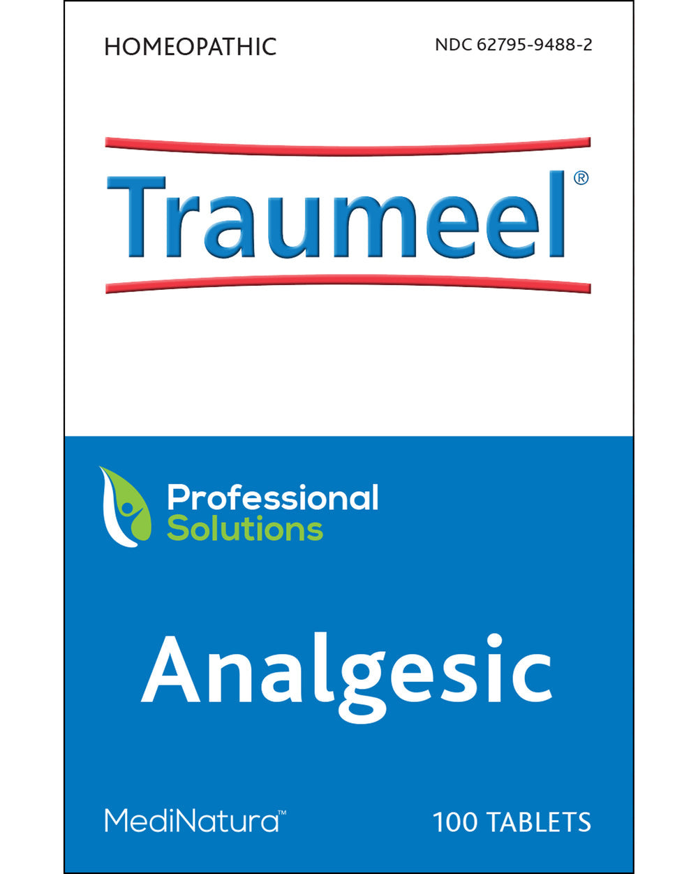 Traumeel® Tablets, natural pain relief remedy with 14 plant and mineral ingredients for muscle, back, and joint pain.