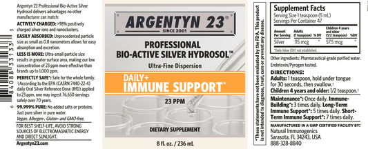 Bio-Active Silver Hydrosol-Pro 8 fl oz