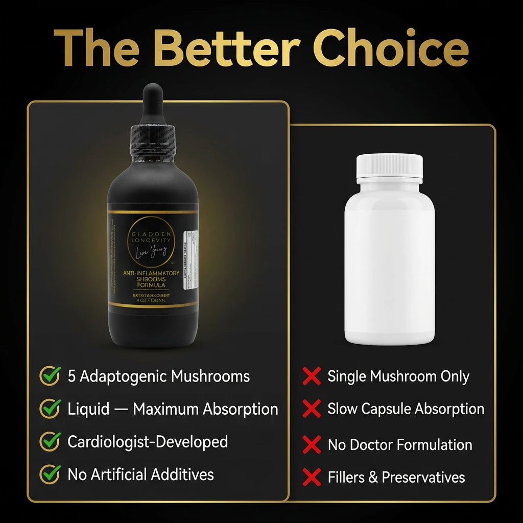 Anti-Inflammatory Shroom Formula 4fl oz