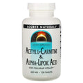 Anti aging supplements: 
Acetyl L-Carnitine & Alpha Lipoic Acid 60 ct