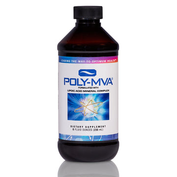 POLY-MVA supplement for immune support and cellular health. Advanced formula for energy, vitality, and wellness.